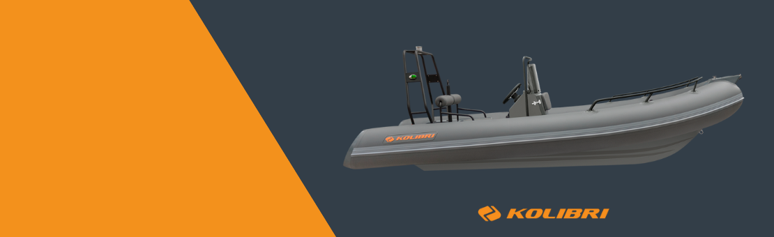 Bateau semi rigide 500 de la marque Kolibri modèle 500 wing ultra